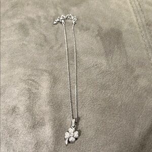 Brighton Elegant Silver Clover Necklace